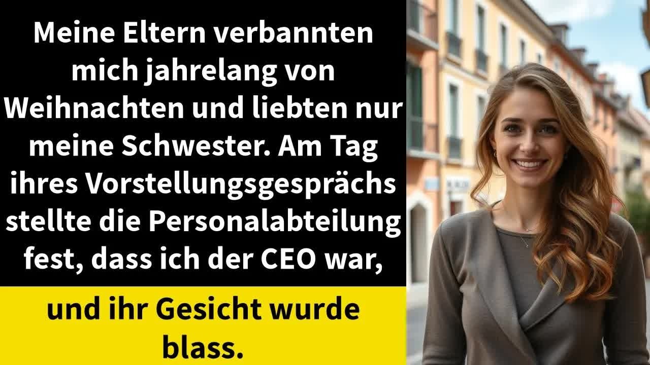 Meine Eltern verbannten mich jahrelang von Weihnachten und liebten nur meine Schwester