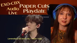EXO CBX 'Paper Cuts'   'Playdate' Audio   Live Perfomance (Playdate CUT)
