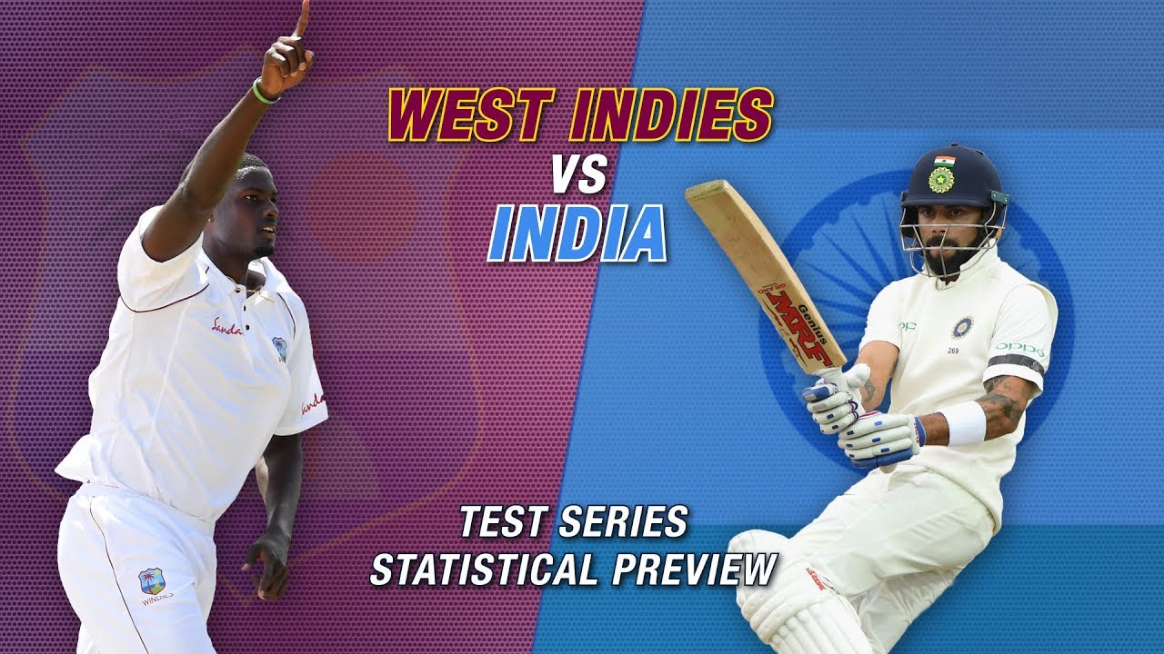 West Indies v India, Test Series Stats Preview YouTube