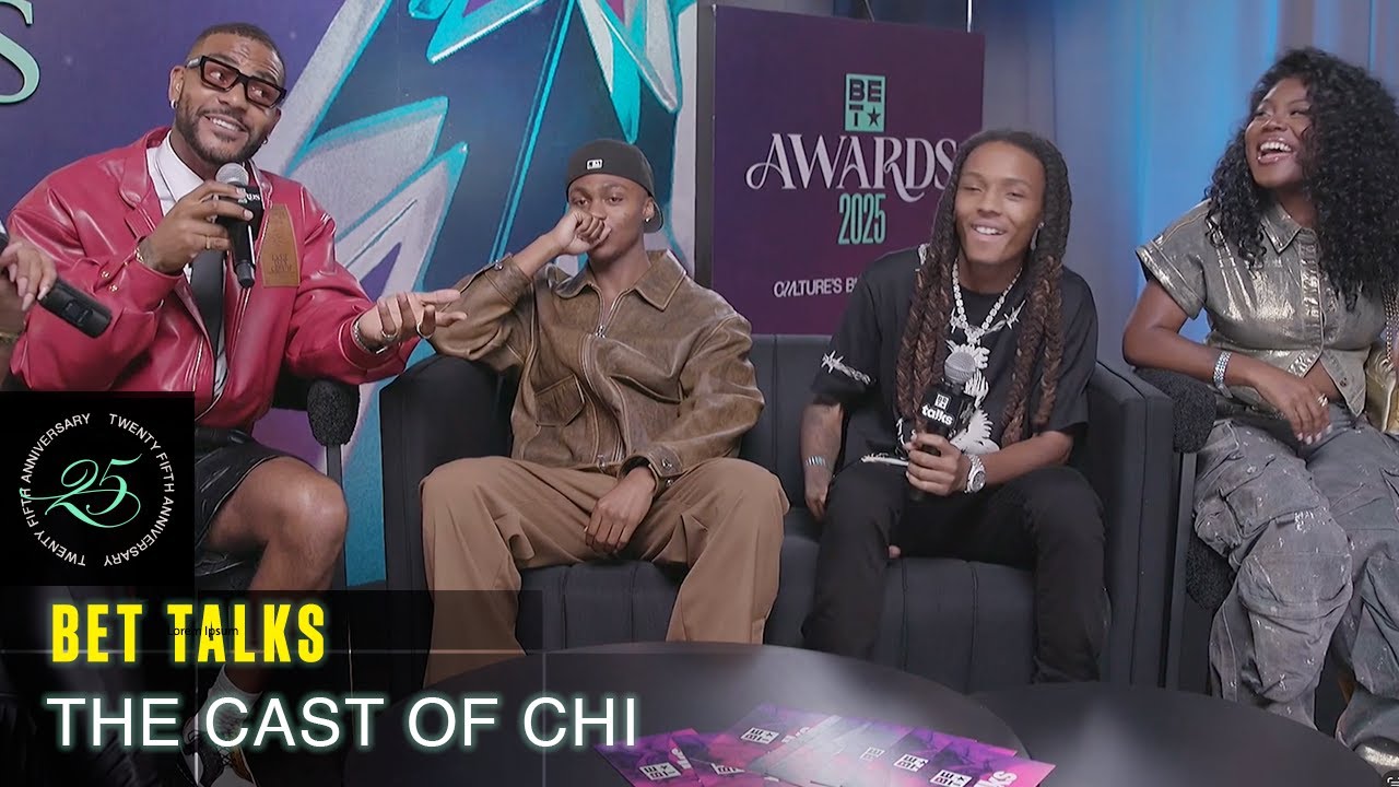 ⁣The Chi Cast Pulls Up To Talk BET Awards Hype, Black Love & Behind-the-Scenes Tea | BET Talks