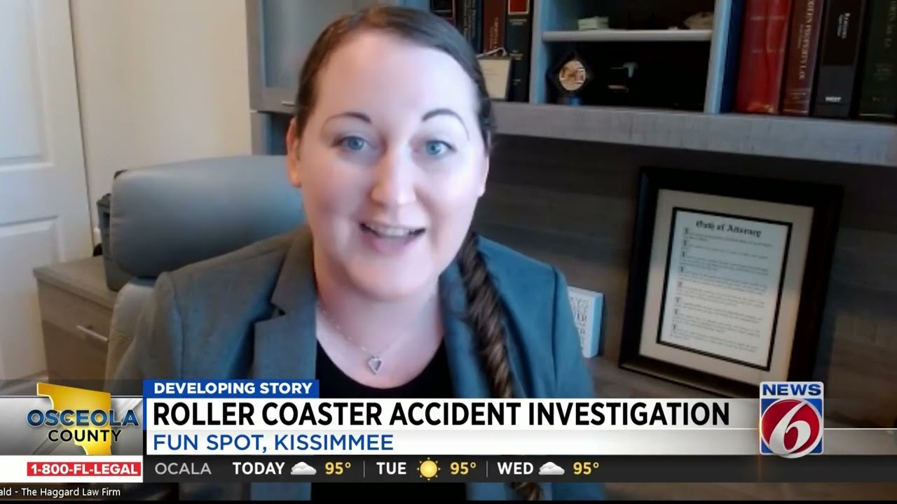 Roller coaster ride investigation underway - Amusement Park Injury Attorney - Orlando CBS Interview