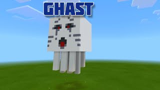 Building Ghast in Minecraft PE | Build Minecraft mobs part 2