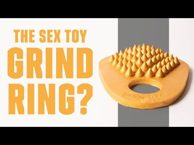 The Sex Toy You Grind! NEW Godemiche Grind Ring