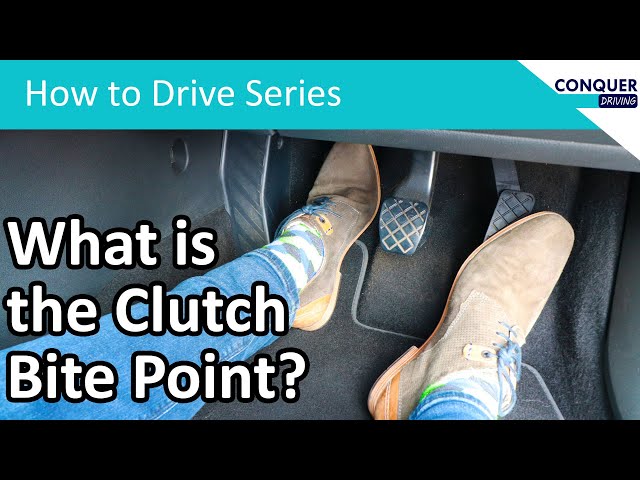 What is the clutch bite point? How to find it and use it without stalling.  - YouTube
