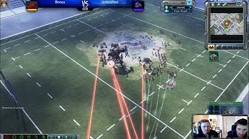 C&C3 Scrin Shenanigans - Unleashed vs Bonus (Part 1)