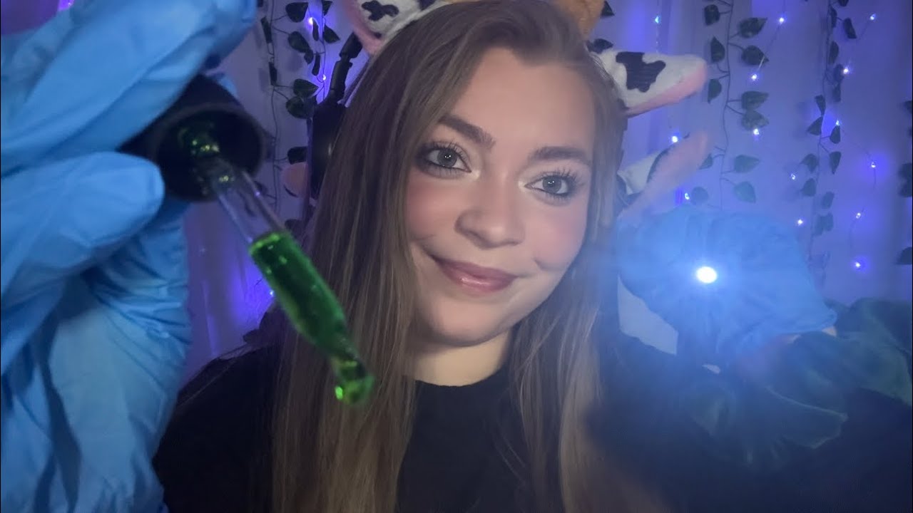 ASMR Cranial Nerve Exam Roleplay (Guaranteed to fall asleep) 😴💤