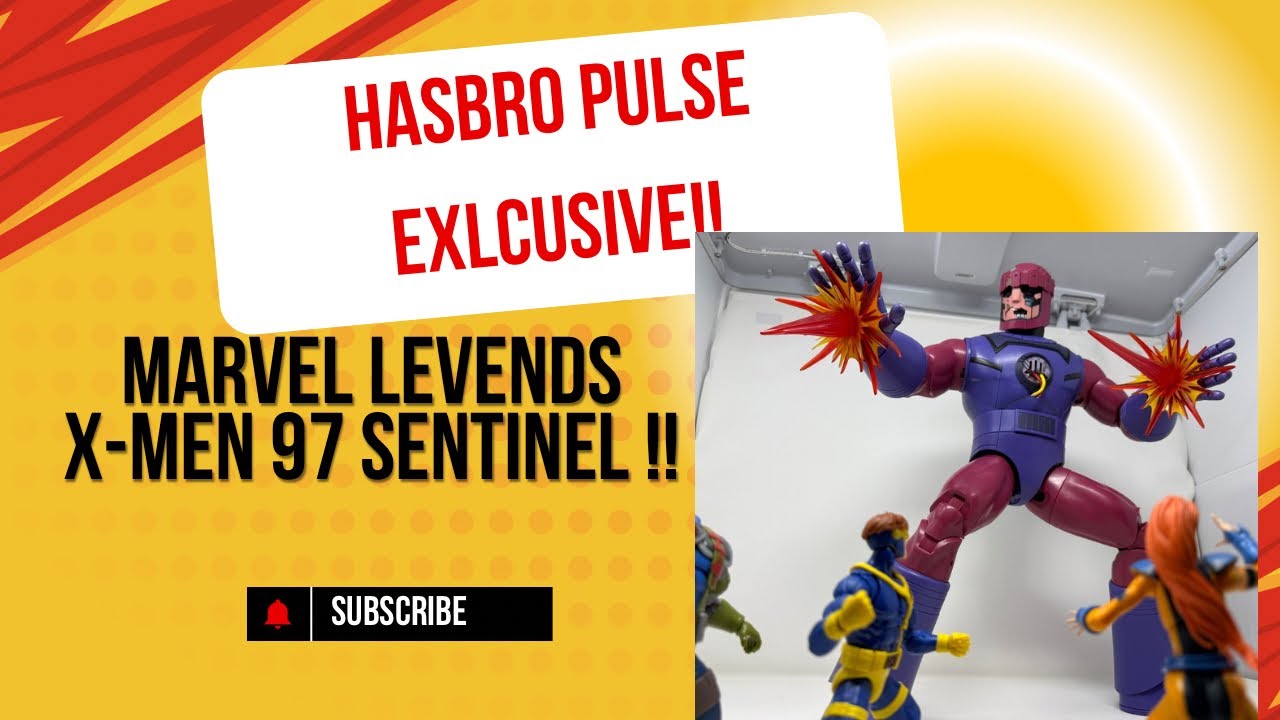 Marvel Legends X Men 97 Sentinel Hasbro Pulse Made To Order Action Figure Review!!!!