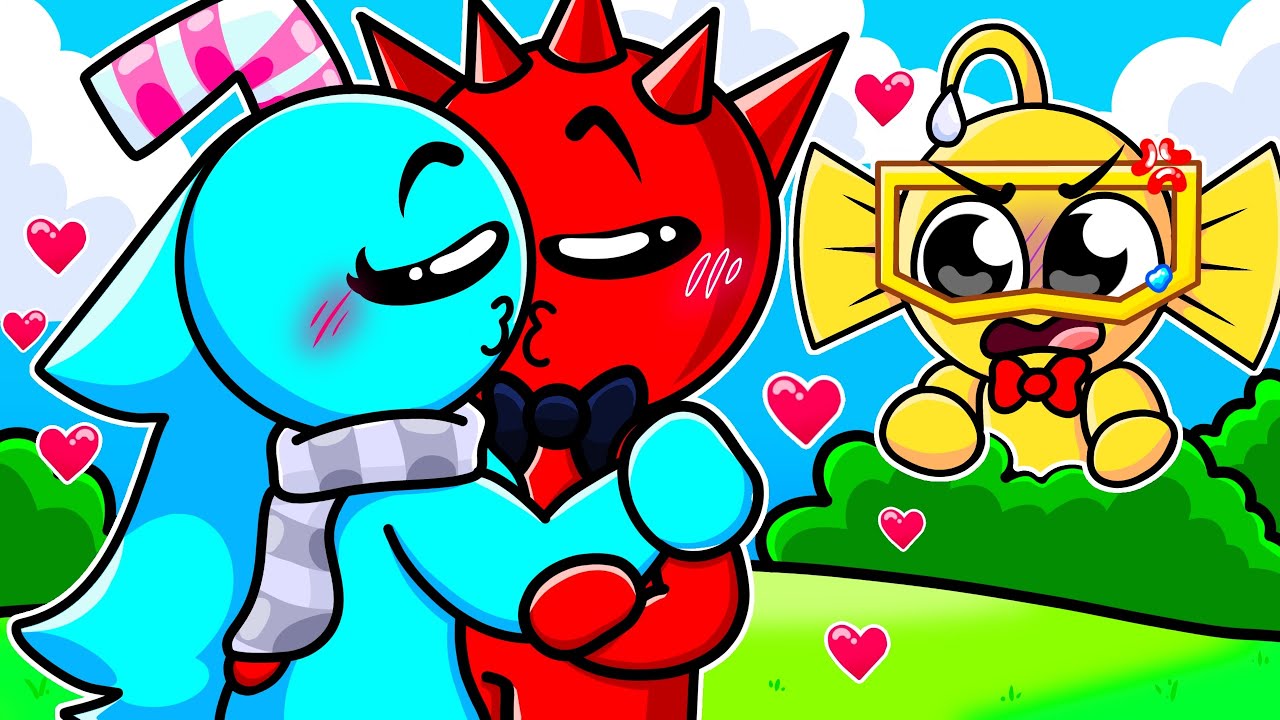 FINJO TENER un NOVIO FALSO en ROBLOX (SPRUNKI)