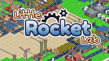 Factorio meets stardew valley in Little Rocket Labs (cosy factory game)