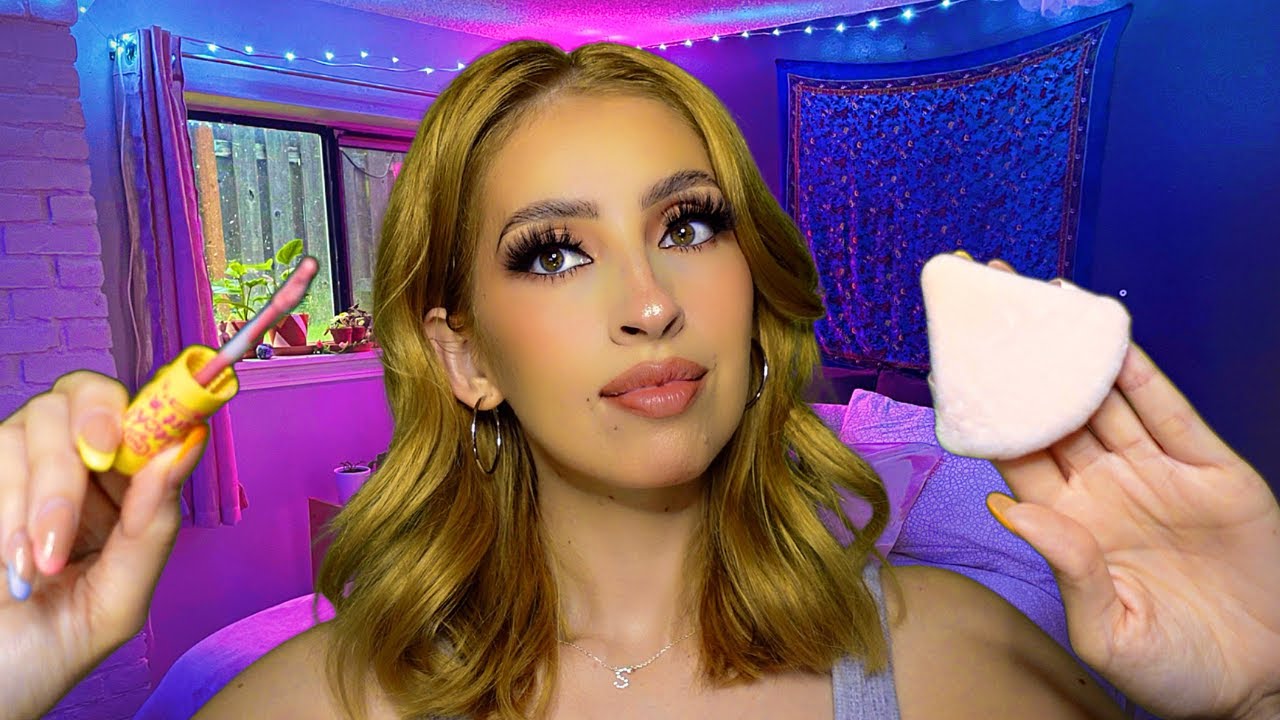 POV: Te Maquillo Para La Fiesta Donde Va Estar Tu EX! ⭐️💅🏻🤭🪩| ASMR ROLEPLAY EN ESPAÑOL