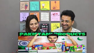 Pak Reacts to I Tried Pakistani Products in India 🇮🇳