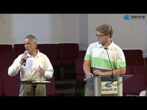 preaching about worship HERALD OF JOY | 8.25.19 Live Stream