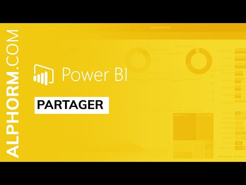 Comment partager sous Microsoft Power BI - Vidéo Tuto