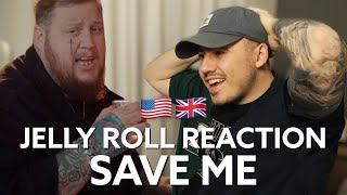 🇬🇧🇺🇸 UK REACTION to JELLY ROLL - SAVE ME!! | UNREAL SONG