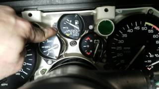 How to remove 1989 Camaro gauges and bulbs