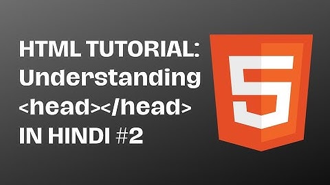 HTML Tutorial: Title, Script, Link & Meta Tags || Web Development Tutorials #2 || Divyanshu Tejwani