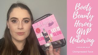 BOOTS BEAUTY HEREOS 2023 GWP UNBOXING