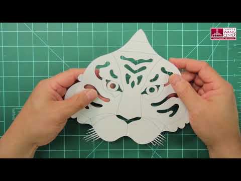 Vídeo: Um mundo brilhante, pintado à mão em papelão, papel, tela: obra do artista japonês Ayako Rokkaku