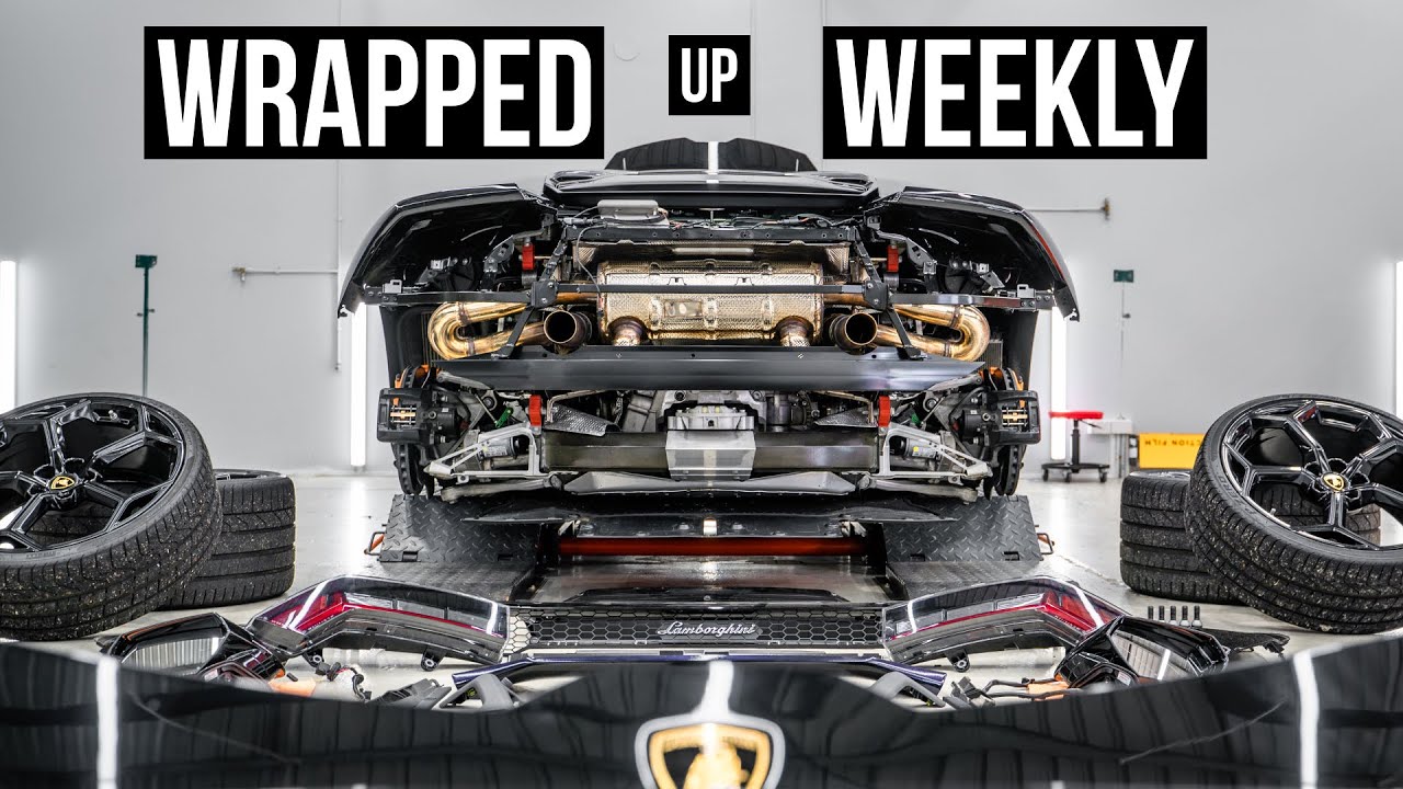 3 x Lamborghini Huracáns | AMG GT Black Series | Wrapped Up Weekly Ep 40