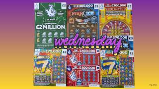 Will I Win Wednesday? Scratch Cards UK National Lottery (Ep.17A).