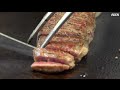 Sirloin Steak - medium rare - Taiwan Street Food