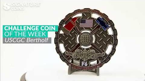 USCGC Bertholf Challenge Coin by Signature Coins