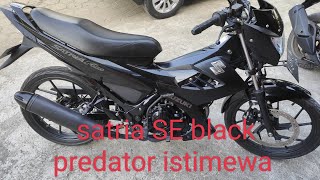satria SE black predator istimewa orisinil seperti baru #satria #suzuki