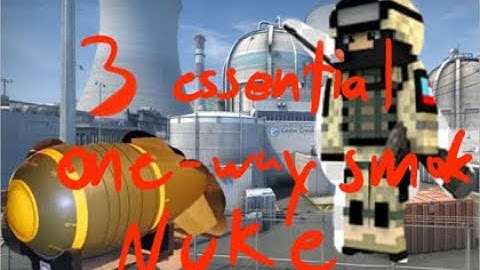 3 ESSENTIAL ONE WAY SMOKES IN NUKE | CSGO 2020