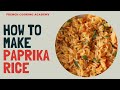 Riz pilaf flavored with paprika (paprika rice) | Foolproof recipe for making riz pilaf