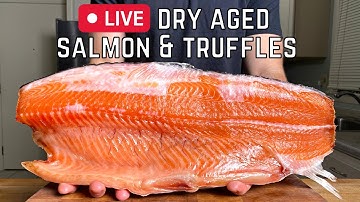 🔴Live: Dry Aged Salmon
