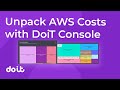 Unpack aws costs with doit console