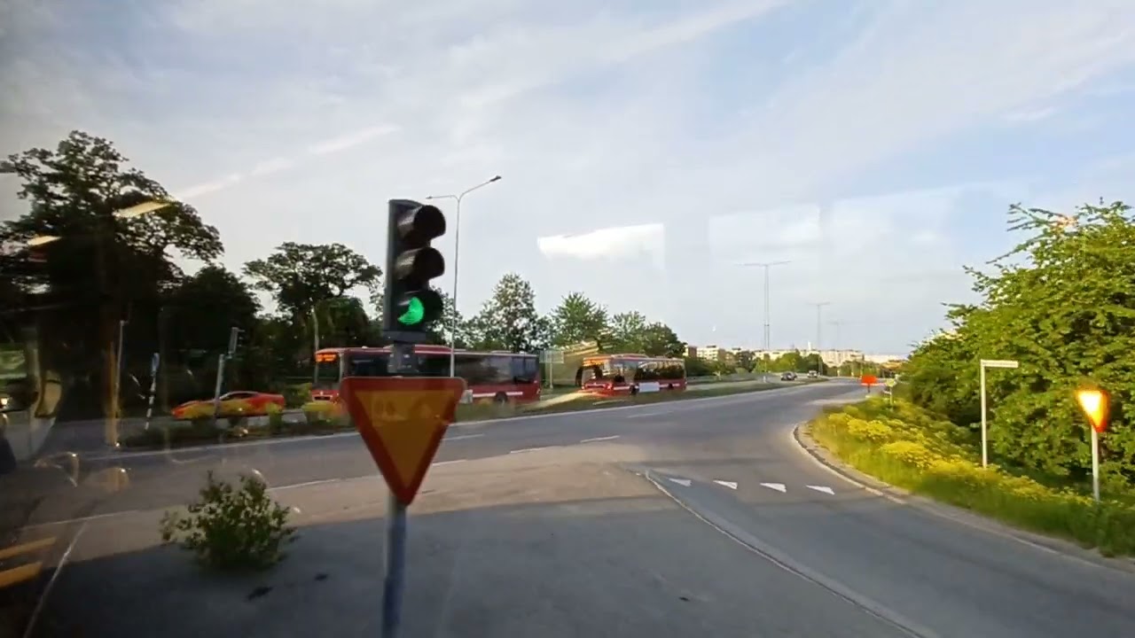 Buss 552V Från Jakobsberg Station Till Västerby (Viksjöleden)