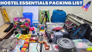 My College Shopping Done Things To Carry In Hostel Hostel Essentials
