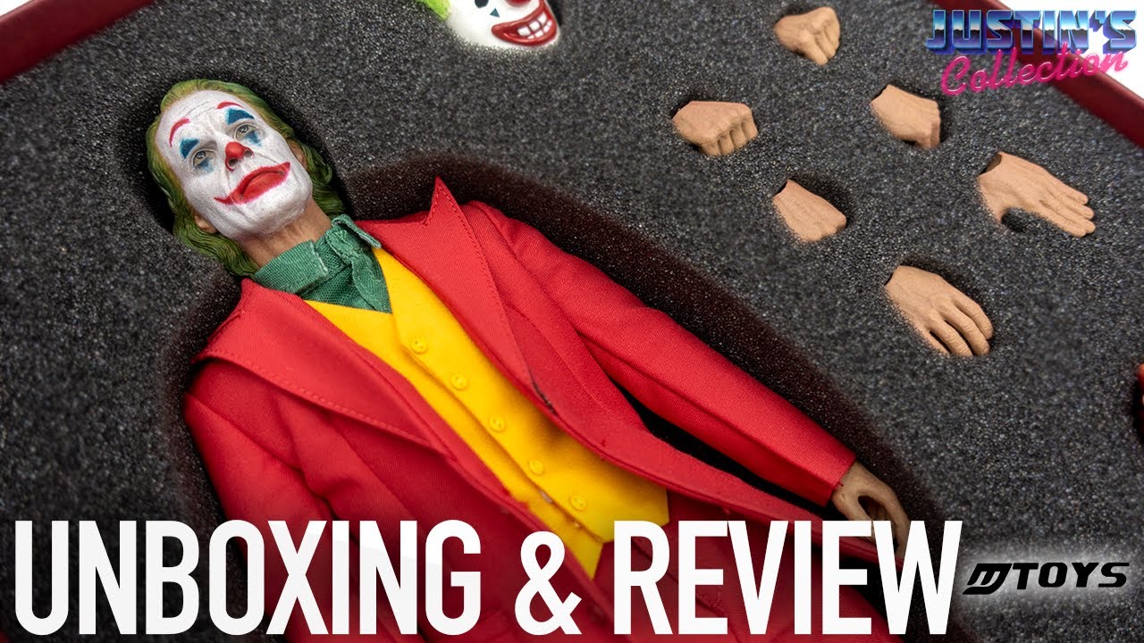 Joker Joaquin Phoenix 1/6 Scale Figure MToys Unboxing & Review - YouTube