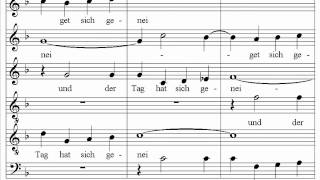 Rheinberger - Abendlied - The Cambridge Singers chords sheet