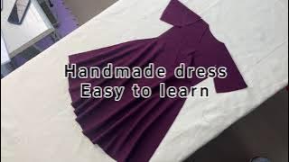 Handmade dress easy to learn