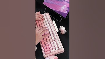 Click-clack, relax with the MCHOSE K99 V2 mechanical keyboard.😍😍😍 #mchose #desksetup #keyboard