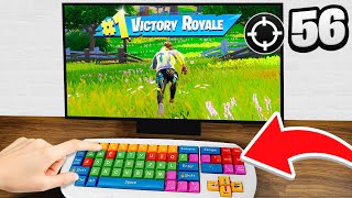 I Tried The Worst Keyboards And Won - Fortnite