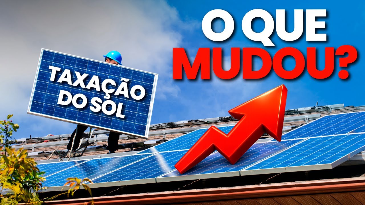 Mudança na TAXAÇÃO do SOL em 2026 | LEI 14300