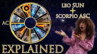 Your Astrology Explained: Leo Sun + Scorpio Ascendant | Sun & Ascendant Series