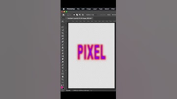 Making Pixel Type In Adobe Illustrator/Photoshop