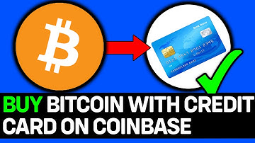 How To Buy Bitcoin With Credit Card On Coinbase 2025 - Full Guide