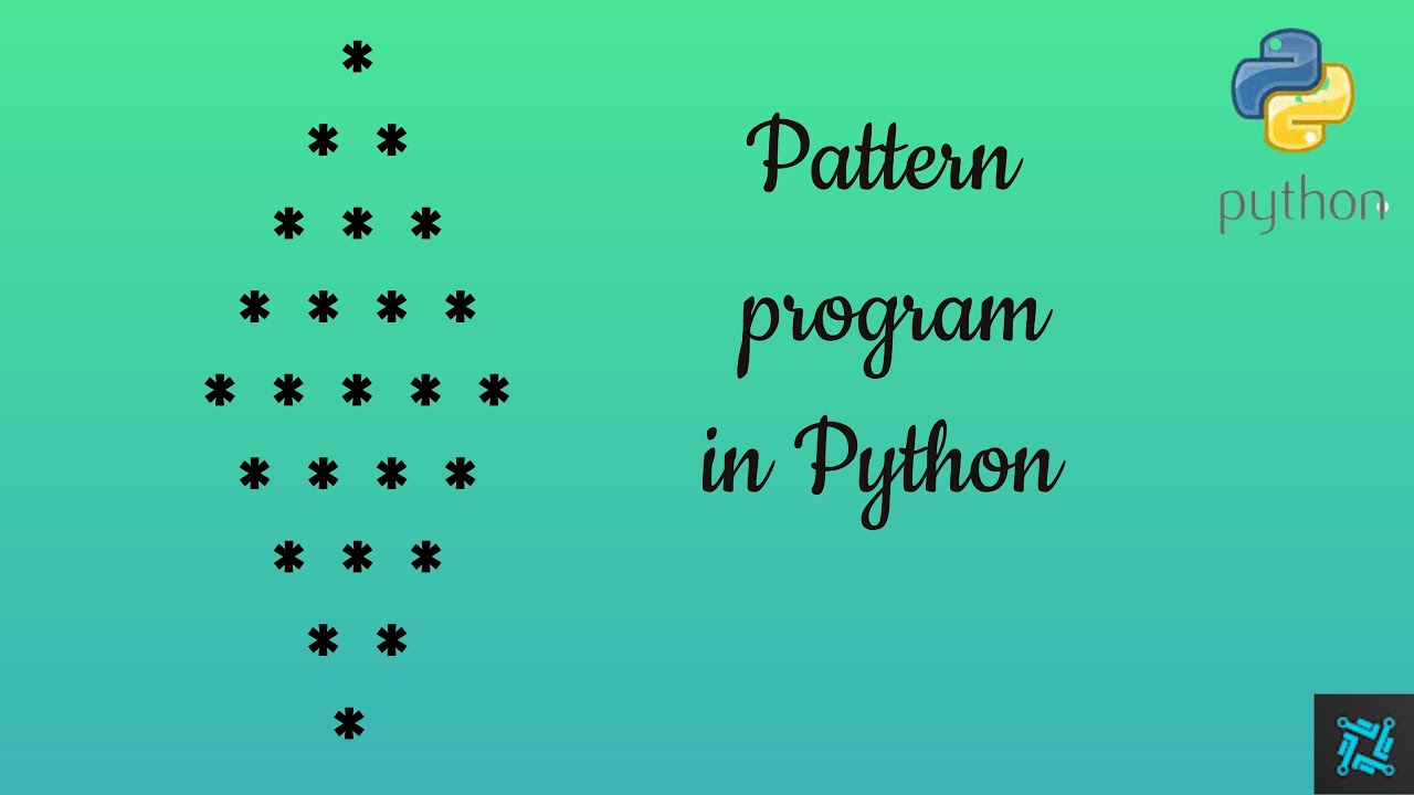 Python pattern printing program 12 | in Hindi | learn to easy method