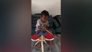 Plan Toys Musical Band Drumset - 2 year old
