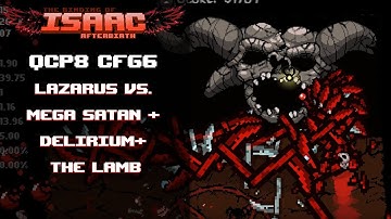 The Binding of Isaac Afterbirth+ // File 3 - Lazarus Vs. Mega Satan (Anti-Grav Tears W/ Scythes)