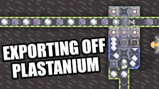 Mindustry exporting off plastanium belts with unloaders, who uses them? Mindustry tips