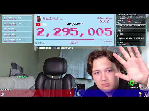 Saying Mrbeast 3 Million times | Live 24/7 | Day 62