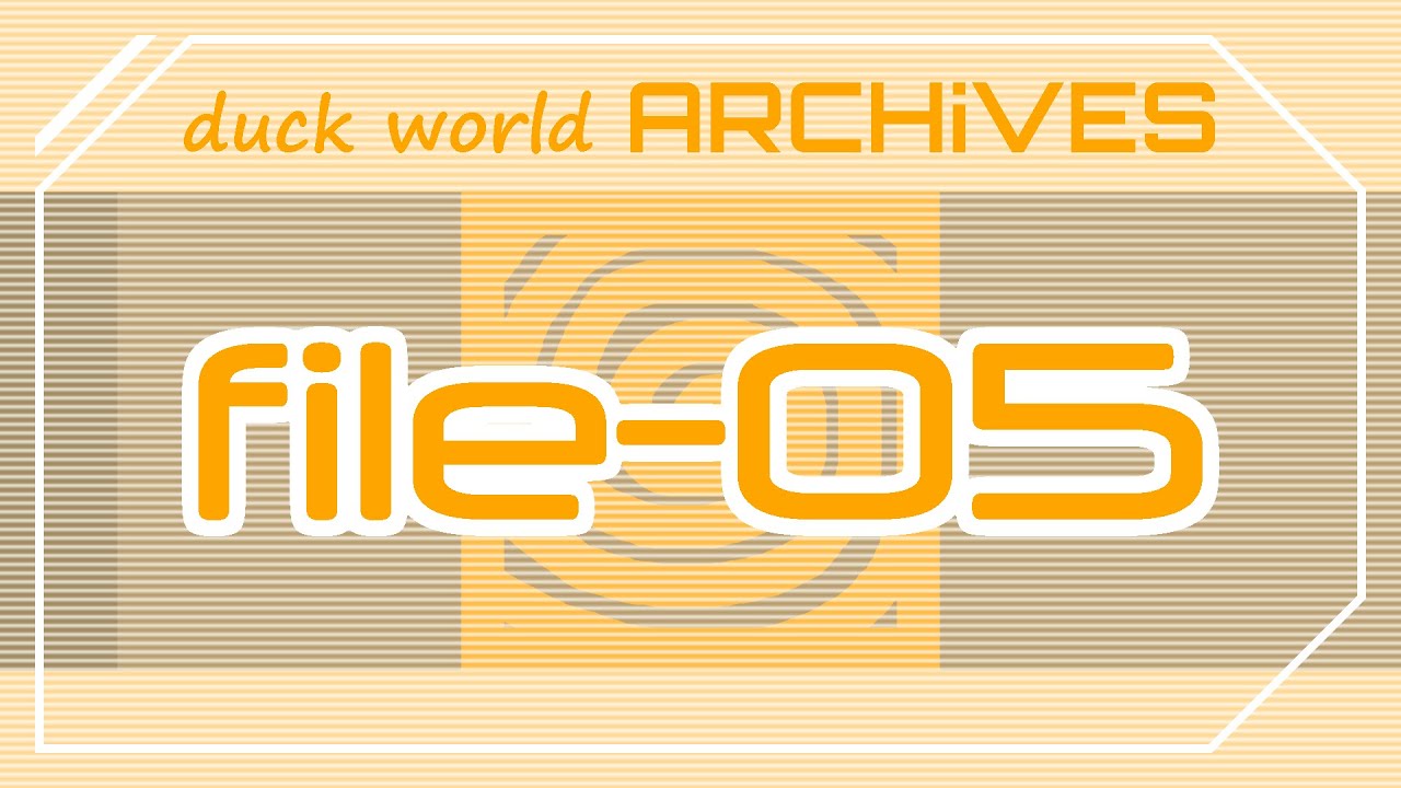Ultra Space [FILE-05] - Duck World Archives - YouTube