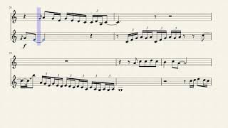 Santa Clara Vanguard "Babylon" 2018 Baritone Duet (Trumpet Parts) Babylon Baritone Duet Euphonium