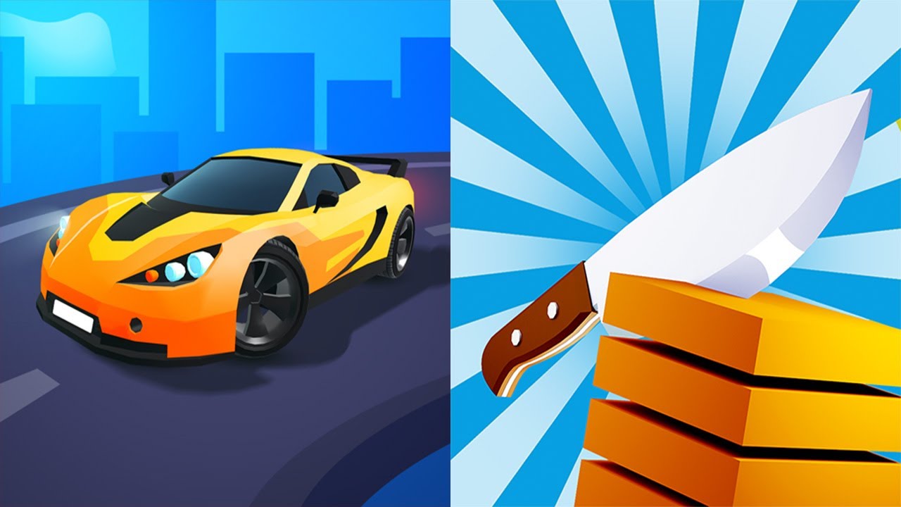 Race Master 3D VS Slice it All SpeedRun Gameplay